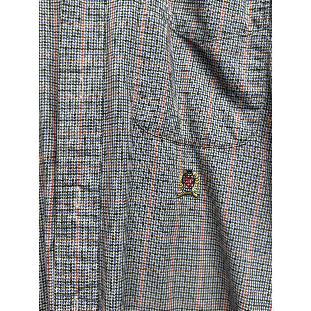 Tommy‎ Hilfiger Lion Crest Men Multi Color Flannel Size S EUCq